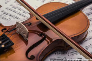 Beim Violinkonzert in C-Dur in C-Dur von Johann Christian Bach zeigte Chouchane Siranossian ihr Können. (Foto: Timo Klostermeierr/pixelio.de)