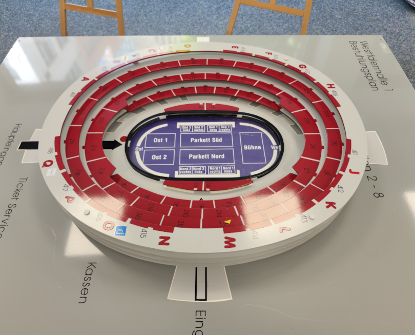Hatten Sie auch einen Lieblingsplatz in der Westfalenhalle?