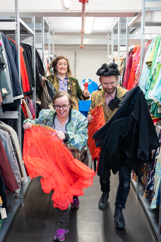 Kostmprobe zu "Ein Sommernachtstraum". Foto: (Jonas Fromme)