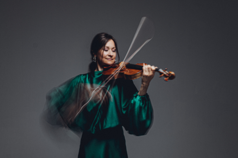 Arabella Steinbacher spielte Max Bruchs Violinkonzert. (Foto: Co Merz)