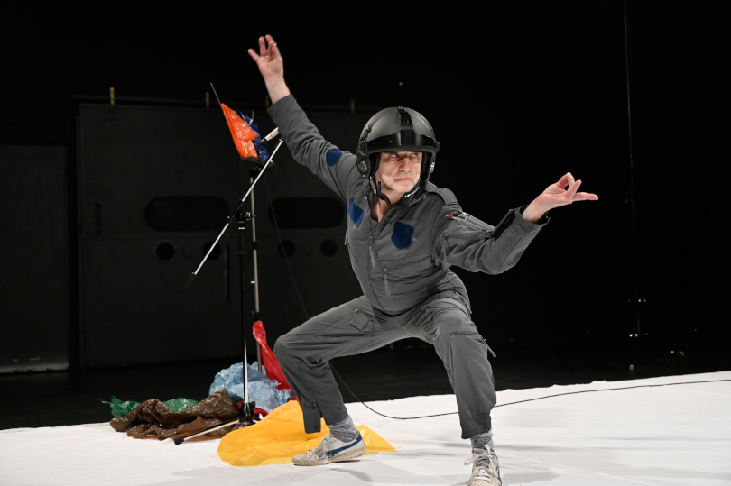 Tänzer Thomas Lehmen in "Götterdialoge". (Foto: (c) Thomas Aurin)